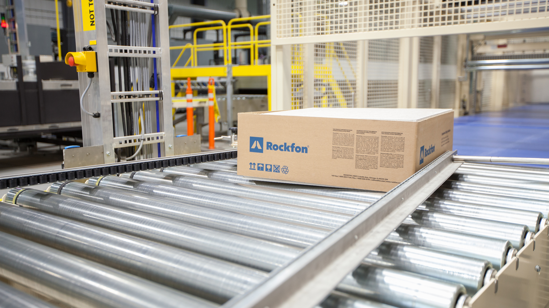 Rockfon fabriksvarelager